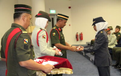 HANDING OVER CEREMONY OF SECURITY AWARENESS POSTERS